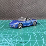 majorette porsche 718 boxster Car Model Blue
