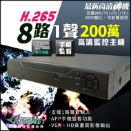 I [No Name] Monitor 8-Channel Monitoring Host AHD 2 Million Analog Digital 960H 1080P 720P XM 8-Chan