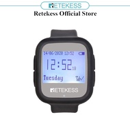 Retekess TD106 Wireless Pager System Watch Receiver 433Mhz for the Elderly Nurse Hospital Restaurant