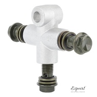 ESPOIR1 Brake Line Connector,  Line Coupling M10 Banjo Bolt Hydraulic Brake Adapter, Durable 3 Way B