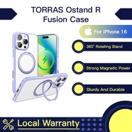 Torras Multi-functional Ostand R Fusion Case with 360° Rotated Stand for iPhone 16 Series