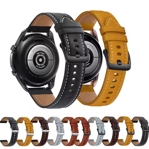 22mm Leather Strap For Huawei Watch GT 5 GT5 46mm Watchbands Bracelet Huawei GT5/GT2/GT3 Pro 46mm Sm