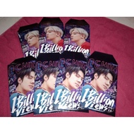 EXO SC 1 BILLION VIEWS POSTCARD