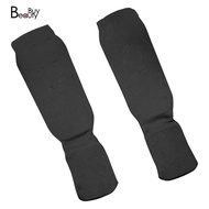 Boxing Shin Guards Fitness Instep Ankle Protector Foot Protection Kickboxing Pad Training Leg Support Protector Cover Durable Easy to Use M