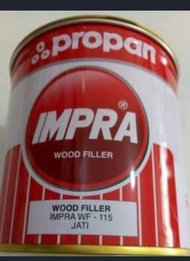 cat kayu impra dempul Kayu  impra jati WOOD FILLER JATI DEMPUL KAYU 1 KG