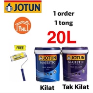 FREE ROLLER # Jotun Majestic True Beauty Sheen / Beauty Matt 20L # Indoor Wall # Washable