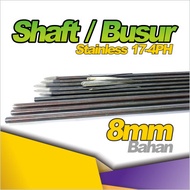 BAHAN SHAFT 17-4PH 8MM STAINLESS SPRING STEEL SPEARFISHING BUSUR PANAH IKAN PASER TERBAIK IMPOR
