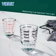 Espresso measuring cup espresso measuring cup/ two cups