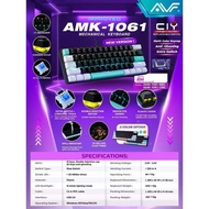 AVF AMK-1061 MECHANICAL KEYBOARD (BLUE)