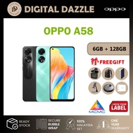 OPPO A58 [6GB RAM 128GB ROM] [8GB RAM 128GB ROM] - ORIGINAL OPPO MALAYSIA