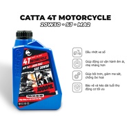 CATTA 20W50 Digital Motorcycle Oil, API SJ, JASO MA2 1 Liter Bottle (Red Oil)