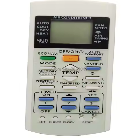 Remote control for PANASONIC Air conditioner CS-XE7QKEW CS-XE9QKEW CS-XE12QKEW CS-E28QKES air condit