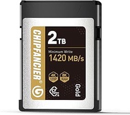 CFexpress 2.0 Type B 2 * 968GB Memory Card Up to 1750MB/s Read 1420MB/s Write-Raw 8K Video Recording