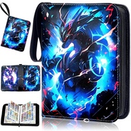 Pokémon Card Folder for Kids, Album, Card Holder, Collection Folder, Cards, PU, Zipper, 400 Units