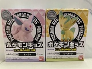 Bandai Pokemon Kids 伊布 & 葉伊貝 公仔