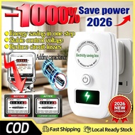 🔥【Genuine Goods】SAVE POWER 90% Electricity Saving Box 28KW MALAYSIA Plug Electric Saver Device Alat 