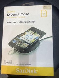 SanDisk iXpand Base 32GB iPhone 充電備份座
