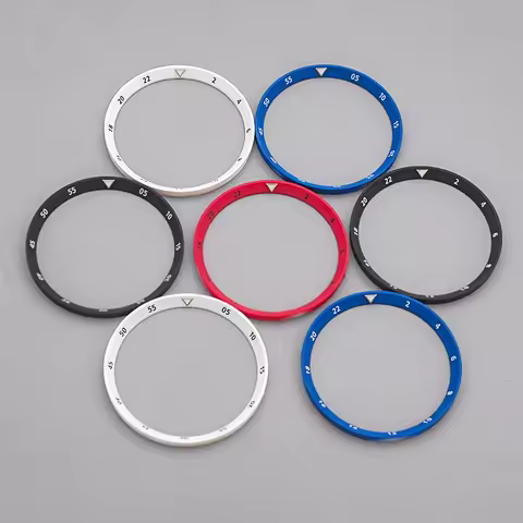 31.4 mm X 27.7 mm Plastic Scale Chapter Ring Fits Seiko Turtle Captain Willard Samurai King 6105 Cas