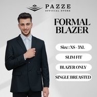 Pazze Formal Blazer Single Breasted Slim Fit Cutting Size XS-3XL (BLAZER ONLY)