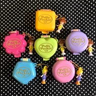 Polly pocket miniature charm gacha keychain series 1 and 2