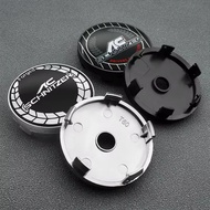 4PCS 56MM 60MM AC SCHNITZER Emblem Wheel Center Hub Cap Car Rims Dust-proof Cover Hubcaps Sticker Fo