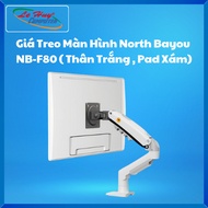 North Bayou Monitor Mount NB-F80 (White Body, Gray Pad)/ NB-F80 (Blue Gray) - Genuine Product