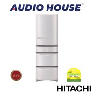HITACHI R-S42RS-SN  319L 5 DOOR FRIDGE  COLOUR: STAINLESS CHAMPAGNE  ENERGY LABEL: 2 TICKS  1 YEAR WARRANTY BY HITACHI