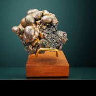 大佛珠力泥活石(綠粉銀色) 招財 升運 冥想 改善氣場 驅小人