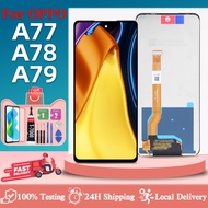 For OPPO A77 4G 5G / A78 5G / A79 5G / A98 5G LCD Display Digitizer Touch Screen Assembly