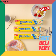 FIVINA GLAD Pressn Sea Magic Wrap ขนาดกะทัดรัด3P-30Cm X 12.3M 40SF-สารละลายห่อของขวัญขนาดกะทัดรัด