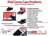 For New iPad Pro 12.9"Case W Wireless Bluetooth Keyboard Smart Leather Protective Cover For iPad Pro