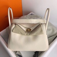 Hermes Lindy 26 nata奶油白🤍Stamp Z