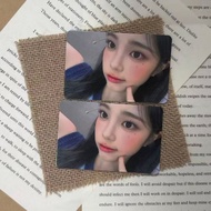 Regular hearts2hearts Zheng Yian Photocard INA Galaxy Lucky Card 7 Blush Anpoke Face An