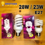 IMITOS Light Bulb 28W / 23W Spiral Bulb Warm White E27