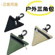 Practical Triangle Bag Outdoor Tactical Change Sundries Supplies Storage Bag Camping Equipment Key M