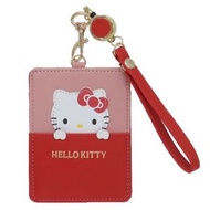 Hello Kitty - 日本版 Hello Kitty 百達通卡套 連伸縮搖搖 IC 卡套 (Red) 百達通卡套 多用途卡套證件套 平行進口