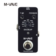 CUVAVE guitar stompbox delay overdrive DIGITAL DELAY effect pedal Music Effects Device