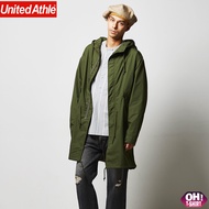 United Athle 7447 T/C Military Uniform Long Windbreaker (Single Layer) Jacket Waterproof