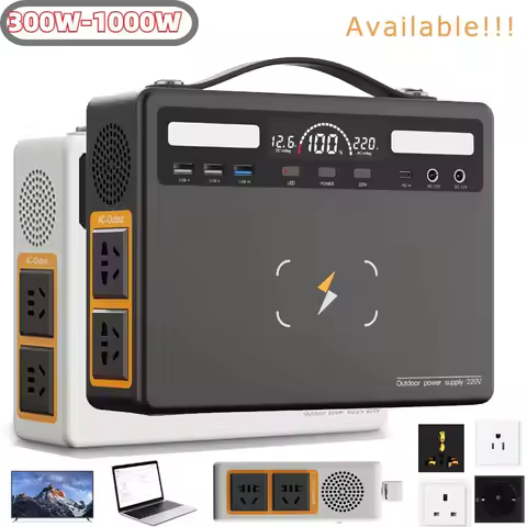 Large Capacity 2025 New 200W 300W 600W 1000W 2000w 3000w 211200mAh Mechanical Overcharge Protection 