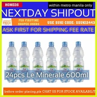 △ ⍟ ♫ ◭ Le minerale water 600ml x24pcs metromanila only