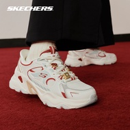 Skechers Women CNY Slip-ins Sport D'Lites 5.0 Casual Shoes - 800033-WRD Air-Cooled Memory Foam Kasut