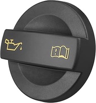 Bevinsee Engine Oil Filler Cap 04E103485A Compatible with Volkswagen Golf Jetta, Compatible with A1 