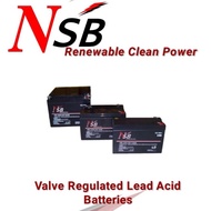12V 7.2AH NSB1272 VRLA BATTERY