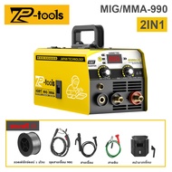 TP Tools ตู้เชื่อม MIG 3 ระบบ ตู้เชื่อมไฟฟ้า MMA/TIG/MIG-999 ไม่ใช้ก๊าซ WELDING MACHINE เครื่องเชื่อ