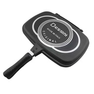 DESSINI 36 42CM Double-Sided Frying Pan Double-Sided Frying Pan Non-Stick Frying Pan Frying Pan Fryi