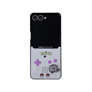 Phone Case For Samsung Galaxy Z Flip 7 3 4 5 6 Creative Games Console 3D Design Couple Cover