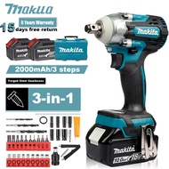 Makita DTW285 18V Cordless Electric Wrench Brushless Electric Impact WrenchCordless Drill Deluxe Accessories  Combo Set
