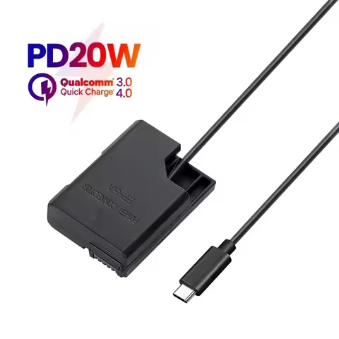EN-EL14a Dummy Battery DC AC Adapter For Nikon D3100 D3200 D3300 D3400 D3500 D5100 D5200 D5300 D5500