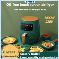 Ready Stock Air Fryer 5.5L 6L Cooker Electric Oil Free Non Stick Timer Kitchen Healthy fryer 6 litre