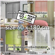 KRIS - VENETIAN ROLLER BLIND 60 x 180 cm / 60x180cm / 60x180 cm CURTAIN